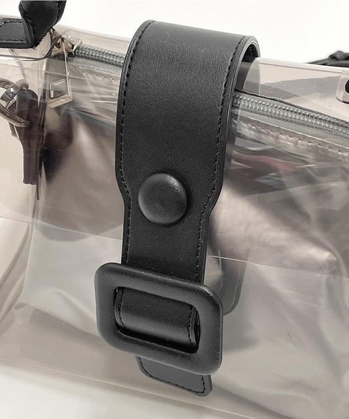 GORGE（ゴージ）の「《スクエアバックル×クリア》エクス2ｗａｙＢａｇ（ハンドバッグ・レディース・シルバー/クリアブラック・F）」の13枚目の写真