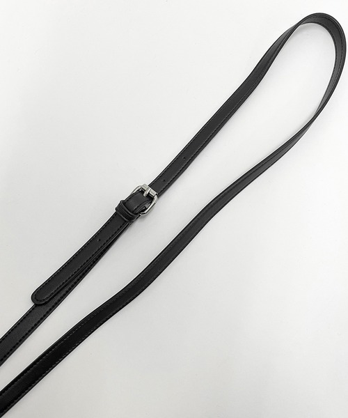 GORGE（ゴージ）の「《スクエアバックル×クリア》エクス2ｗａｙＢａｇ（ハンドバッグ・レディース・シルバー/クリアブラック・F）」の7枚目の写真