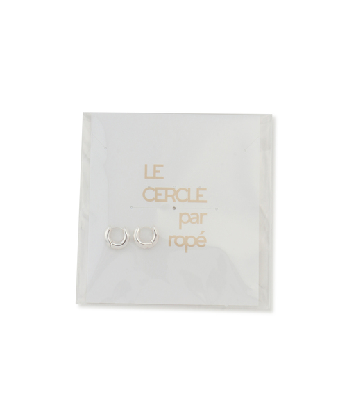 le cercle ADAM ET ROPE'(ルセルクルアダムエロペ)の「フープピアス(ピアス(両耳用)・レディース・シルバー/ゴールド・FREE)」の8枚目の写真