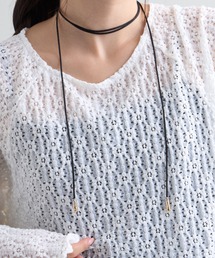 CIAOPANIC TYPY | lilコードラリエットネックレス(ネックレス)