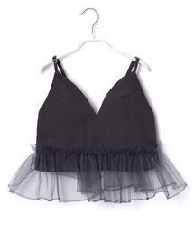 GATHER TULLE CAMISOLE