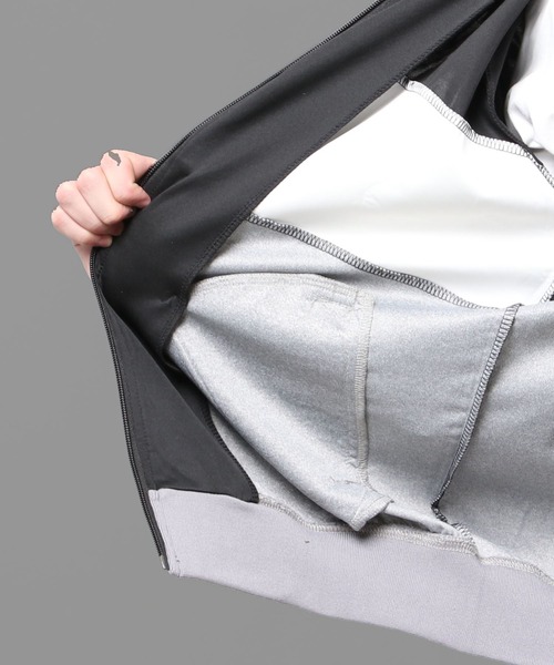 【セール】【REGIEVO】アシンメトリー切り替え トラックジャケット【セットアップ対応】（ブルゾン）｜REGIEVO（レジエボ）