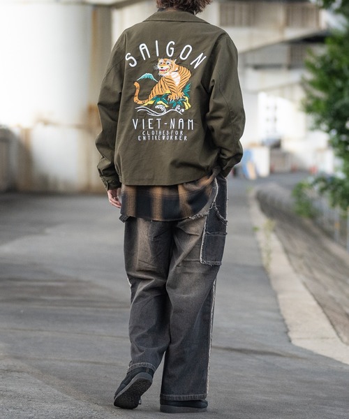 JOHN'S CLOSET（ジョンズクローゼット）の「【13】フリンジダブルニー バギーデニム パンツ（デニムパンツ・メンズ・ブルー/ブラック・MEDIUM/LARGE）」の15枚目の写真