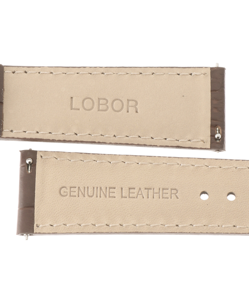 HIROB(ヒロブ)の「LOBOR DYNASTY BROWN STRAP 20mm(SILVER)(アナログ腕時計・レディース・ピンク・FREE)」の5枚目の写真