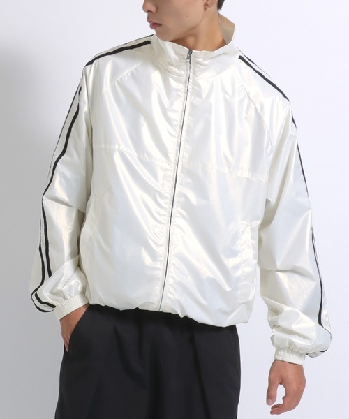 セール】シャイニーオーロラ Y3K トラックジャケット/ライトアウター