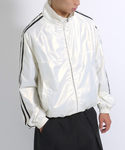 セール】シャイニーオーロラ Y3K トラックジャケット/ライトアウター