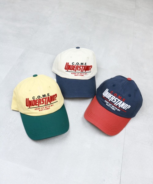 sevens(セブンズ)の「【sevens】ロゴ刺繍配色キャップ(キャップ・レディース・ネイビー/ベージュ/ホワイト・FREE)」の6枚目の写真