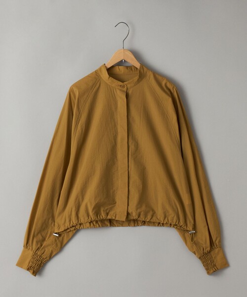 RONEL（ロネル）の「【RONEL】ライトドローストリングシャツ（シャツ/ブラウス・レディース・マスタード/ブラック/ダークグリーン・FREE）」の3枚目の写真