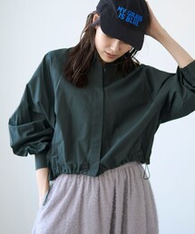 RONEL | 【RONEL】ライトドローストリングシャツ(シャツ/ブラウス)