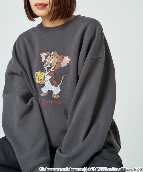 SNIDEL GREMLINS スウェット セール】限定展開 JERRY and TUFFY as GREMLINS/ 別注