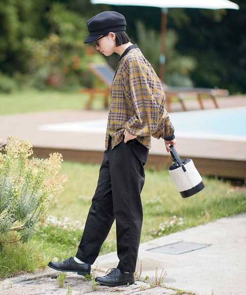 サニークラウズ ポコポコチェックブラウス〈レディース〉（シャツ/ブラウス）｜Sunny clouds（サニークラウズ）