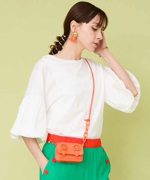 tシャツ 「JETSET SOLO PLUS」接触冷感バルーンスリーブカットソー レディース セール】【JETSET SOLO PLUS】接触冷感バルーンスリーブ