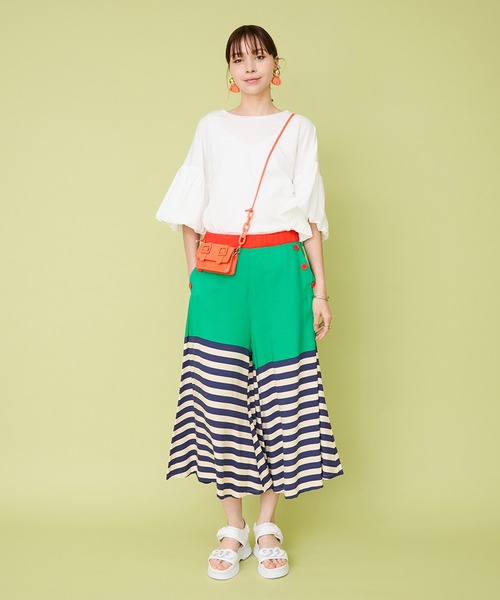 tシャツ 「JETSET SOLO PLUS」接触冷感バルーンスリーブカットソー レディース JETSET SOLO PLUS tシャツ 「JETSET PLUS」接触冷感バルーン