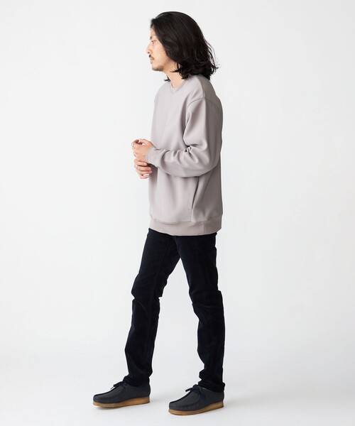 SHIPS（シップス）の「SHIPS: フリース ボンディング カルゼ スウェット（スウェット・メンズ・ブラック/ミント/ライトグレー・X-LARGE/LARGE/MEDIUM/SMALL）」の7枚目の写真