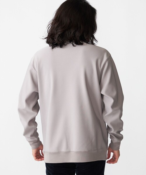 SHIPS（シップス）の「SHIPS: フリース ボンディング カルゼ スウェット（スウェット・メンズ・ブラック/ミント/ライトグレー・X-LARGE/LARGE/MEDIUM/SMALL）」の12枚目の写真