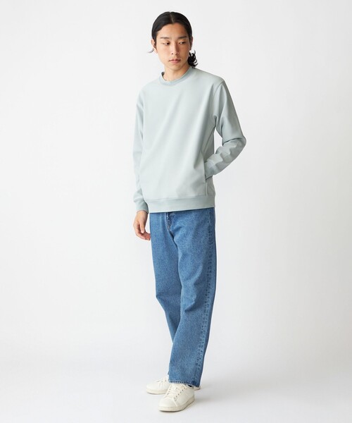 SHIPS（シップス）の「SHIPS: フリース ボンディング カルゼ スウェット（スウェット・メンズ・ブラック/ミント/ライトグレー・X-LARGE/LARGE/MEDIUM/SMALL）」の17枚目の写真