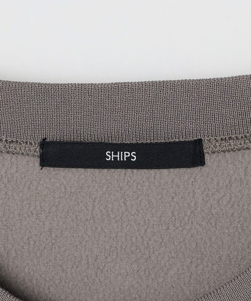 SHIPS（シップス）の「SHIPS: フリース ボンディング カルゼ スウェット（スウェット・メンズ・ブラック/ミント/ライトグレー・X-LARGE/LARGE/MEDIUM/SMALL）」の21枚目の写真