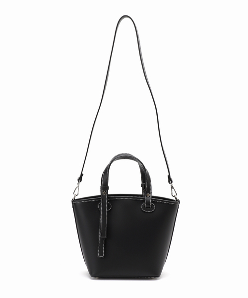 Spick & Span（スピックアンドスパン）の「MILOS / ミロス 別注 ミニバッグ 3144T（クラッチバッグ・レディース・ブラック/キャメル・FREE）」の15枚目の写真