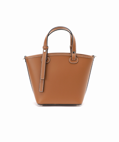 Spick & Span（スピックアンドスパン）の「MILOS / ミロス 別注 ミニバッグ 3144T（クラッチバッグ・レディース・ブラック/キャメル・FREE）」の20枚目の写真