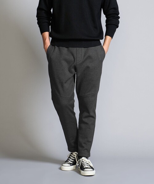 BEAUTY&YOUTH UNITED ARROWS(ビューティーアンドユースユナイテッドアローズ)の「【WEB限定 WARDROBE SMART】ダンボールニット イージーパンツ/セットアップ対応(その他パンツ・メンズ・ダークグレー/ブラック・S/XL/L/M)」の10枚目の写真