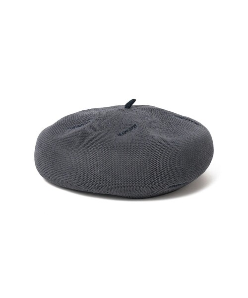 BEAMS BOY(ビームスボーイ)の「マルチ ロゴ 刺繍 ベレー帽(ハンチング/ベレー帽・レディース・ブラック/グレー・ONE SIZE)」の8枚目の写真