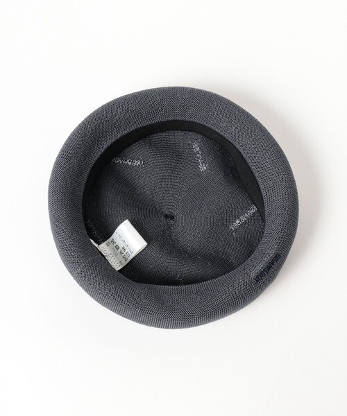 BEAMS BOY(ビームスボーイ)の「マルチ ロゴ 刺繍 ベレー帽(ハンチング/ベレー帽・レディース・ブラック/グレー・ONE SIZE)」の10枚目の写真