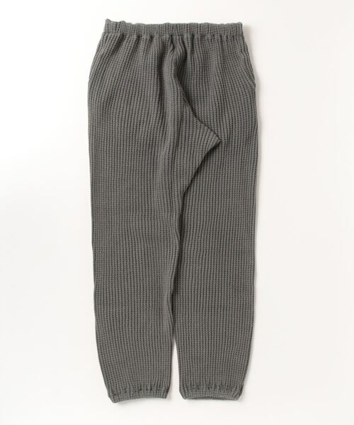 SUNNY SPORTS(サニースポーツ)の「SUNNY SPORTS / サニースポーツ JOGGER PANT ワッフル ジョガーパンツ(スウェットパンツ・メンズ・ブラック/チャコールグレー/ナチュラル・LARGE/MEDIUM)」の4枚目の写真