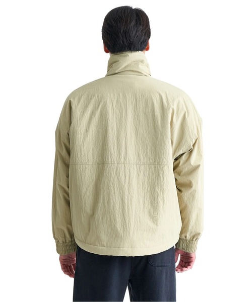 Quiksilver（クイックシルバー）の「NY BOA STAND ZIP JAC/クイックシルバーワッシャーナイロンブルゾン（ブルゾン・メンズ・ブラック/ベージュ/グリーン・SMALL/LARGE/MEDIUM/X-LARGE）」の16枚目の写真
