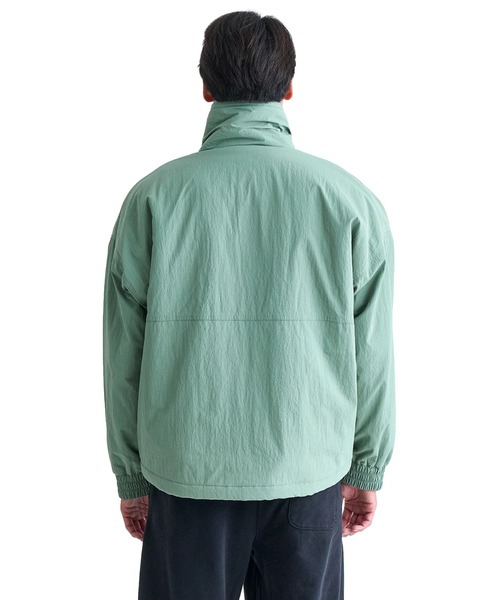 Quiksilver（クイックシルバー）の「NY BOA STAND ZIP JAC/クイックシルバーワッシャーナイロンブルゾン（ブルゾン・メンズ・ブラック/ベージュ/グリーン・SMALL/LARGE/MEDIUM/X-LARGE）」の17枚目の写真