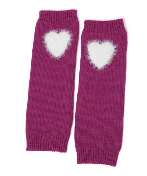 niko and...（ニコアンド）の「オリジナルハートアームウォーマー（アームカバー・レディース・ピンク/ネイビー・FREE）」の12枚目の写真