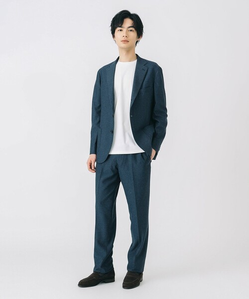 BLESS スラックス Diosfront スラックス パンツ 2024AW新作 太めベルトセンター