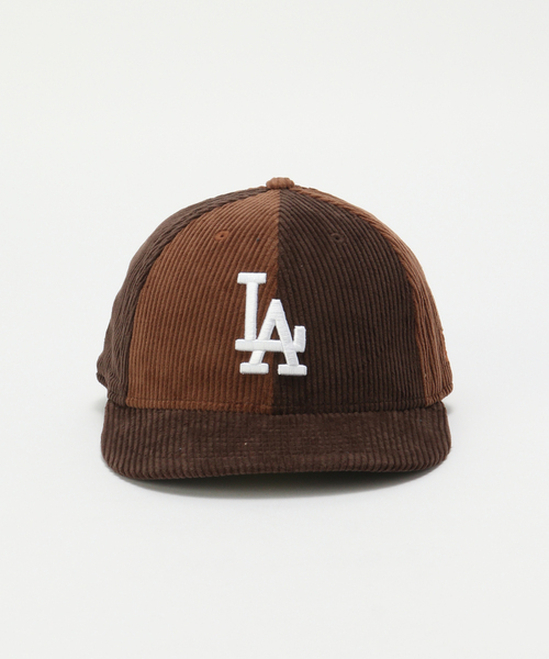 NEW ERA(ニューエラ)の「NEW ERA / ニューエラ 別注 LOW PROFILE 59FIFTY BROWN コーデュロイ Dodgers(ハット・メンズ・ブラウン・SMALL/MEDIUM/LARGE)」の2枚目の写真