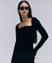 JOSE MOON | MOLESKIN KNIT PULLOVER/モールスキンニットプルオーバー(ニット/セーター)