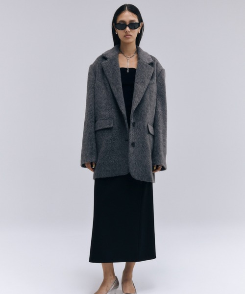 JOSE MOON（ジョゼムーン）の「MOLESKIN KNIT PULLOVER/モールスキンニットプルオーバー（ニット/セーター・レディース・ホワイト/ブラック・FREE）」の16枚目の写真