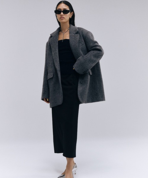 MOLESKIN KNIT PULLOVER/モールスキンニットプルオーバー