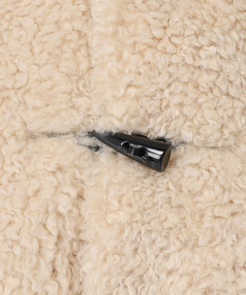 Charles Chaton(シャルルシャトン)の「curly duffel coat(その他アウター・レディース・ベージュ・FREE)」の12枚目の写真