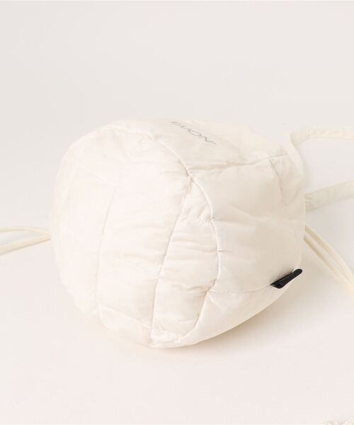 TAION(タイオン)の「BASIC DRAW STRING DOWN BAG S DST01-S(ショルダーバッグ・メンズ・ホワイト・FREE)」の3枚目の写真