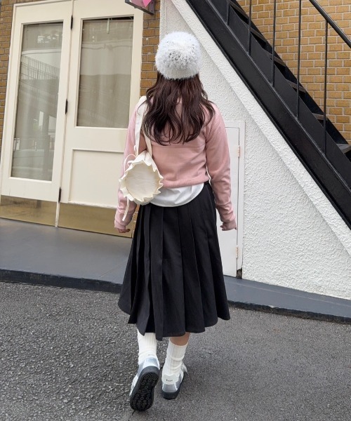 nemne store(ネンネストア)の「【Seoup】ビスチェアンサンブルカーデ(カーディガン/ボレロ・レディース・ブルー系/ピンク系・フリー)」の8枚目の写真