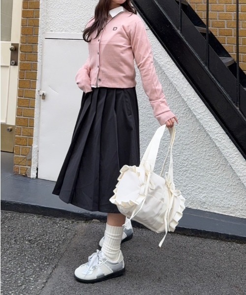 nemne store(ネンネストア)の「【Seoup】ビスチェアンサンブルカーデ(カーディガン/ボレロ・レディース・ブルー系/ピンク系・フリー)」の11枚目の写真
