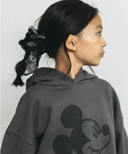 ooju ミッキースウェット　サイズ2 セール】【disney x ooju】ミッキースウェットフーディー