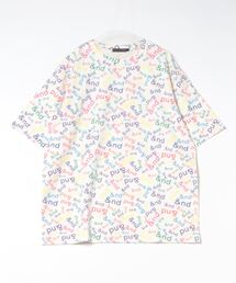 &nd（アンド）の「&nd(アンド)オーバーサイズフレンチガーリー花柄Tシャツ（Tシャツ/カットソー）」