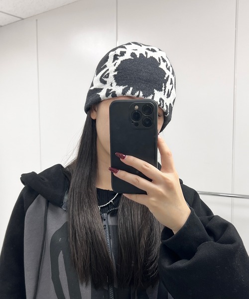 Figments（フィグメンツ）の「Thornsジャガードビーニー（ニット