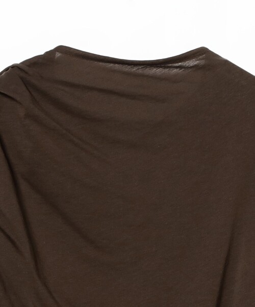 INSCRIRE(アンスクリア)の「INSCRIRE / ライト ジャージー ドレス(ワンピース・レディース・ブラウン・36)」の3枚目の写真