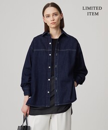 ICB 【WEB限定・洗える】コットンソフトデニム ジャケット WEB限定・洗える】コットンソフトデニム ジャケット（デニムジャケット
