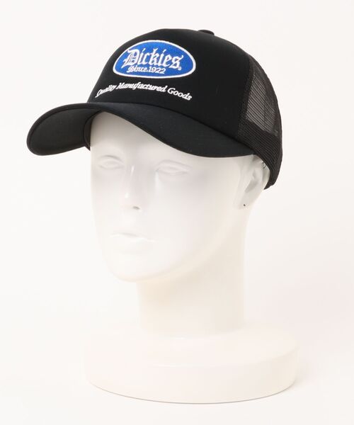 Dickies(ディッキーズ)の「【Dickies】EX CIRCLE LOGO WAPPEN MESH CAP/メッシュキャップ(キャップ・メンズ・チャコール/カーキ/ブラック・FREE)」の2枚目の写真