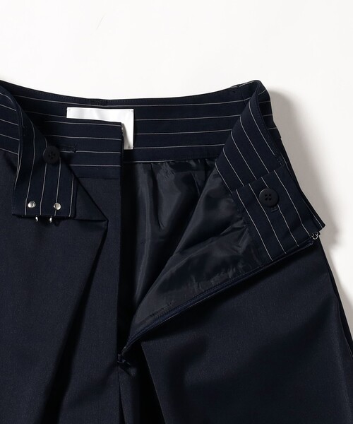 Ray BEAMS(レイビームス)の「RBS / サイド キリカエ ワイド パンツ(その他パンツ・レディース・ブラック/ネイビー・1/0)」の9枚目の写真
