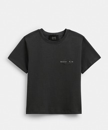 COACH MATIN KIM 半袖　Tシャツ　クロップド丈 COACH（コーチ）の「【COACH MATIN KIM】ワックスド クロップド