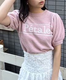 Petaleラメニットトップス