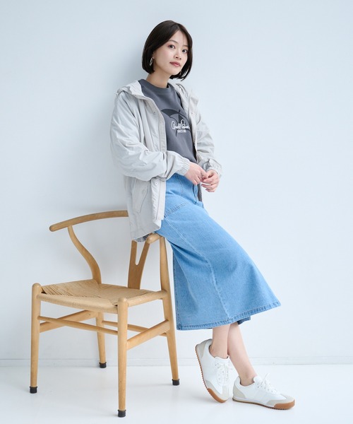 Arnold Palmer（アーノルドパーマー）の「花粉ガード シェア ライト マウンテンパーカー（マウンテンパーカー・レディース・ライトグレー/ネイビー/ライトグリーン・XS/L/M/S/LL）」の11枚目の写真