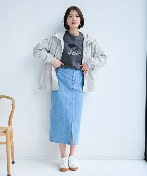 Arnold Palmer（アーノルドパーマー）の「花粉ガード シェア ライト マウンテンパーカー（マウンテンパーカー・レディース・ライトグレー/ネイビー/ライトグリーン・XS/L/M/S/LL）」の12枚目の写真